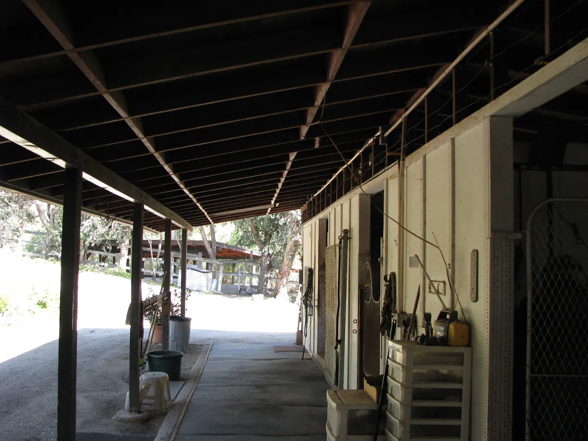 Barn Aisle Looking East